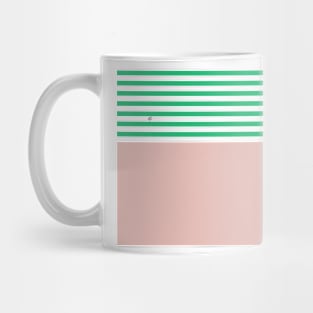 Green Stripes Nude #summer #minimal #art #design #kirovair #buyart #decor #home Mug